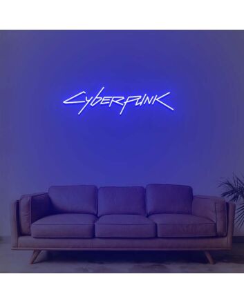Cyberpunk Neon Sign