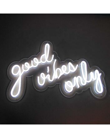 Good Vibes Only Neon Sign
