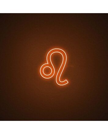 Leo Zodiacled Neon Sign