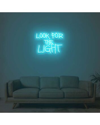Looking For The Light 2 Neon Sign