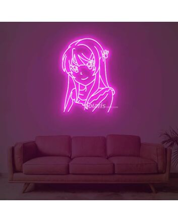 Mai Sakurajima 2 Neon Sign