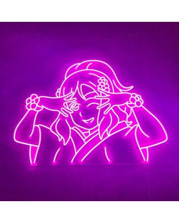 Mari Ohara Neon Sign