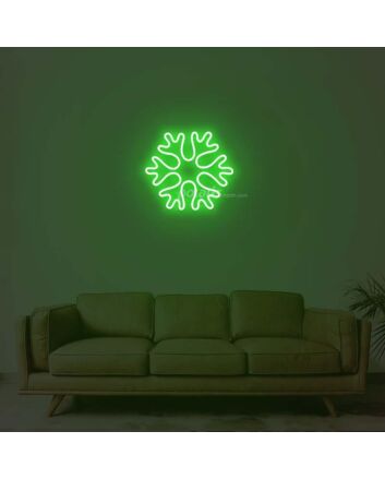 Snowflake 1 Neon Sign