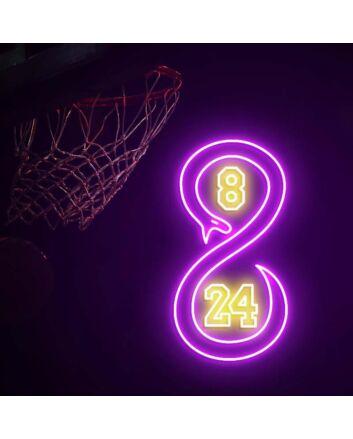 The Undefeated 824 Neon Sign