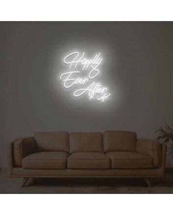Happily Ever After 2 Neon Sign