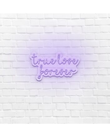 True love forever LED neon sign