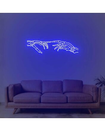 Til Death Hands Neon Sign