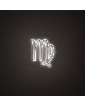 Virgo Zodiac Neon Sign