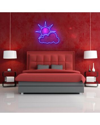 Sun Rising Neon Sign