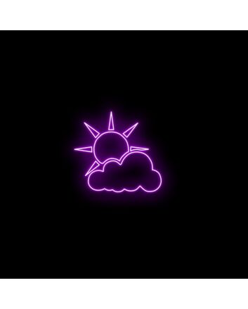 Sun Rising Neon Sign