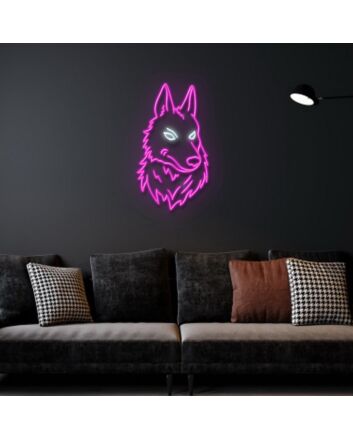 Wolf Neon Sign