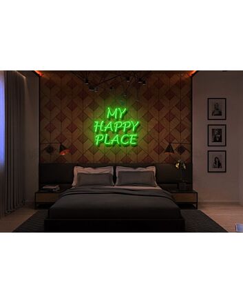 My Happy Place Neon Sign