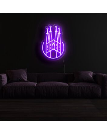 Barcelona City Icon Neon Sign