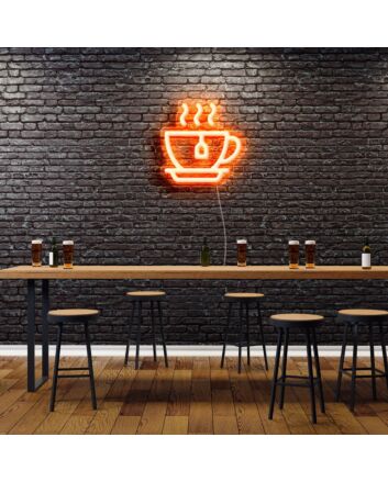 Cup of Tea Neon Sign