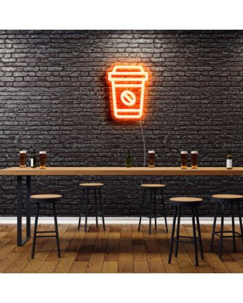 Hot Coffee Neon Sign