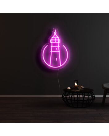 Portland City Icon Neon Sign