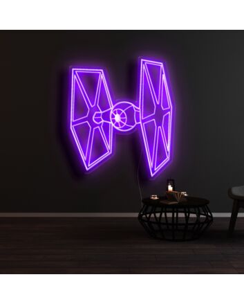 Star Wars Ship Neon Sign
