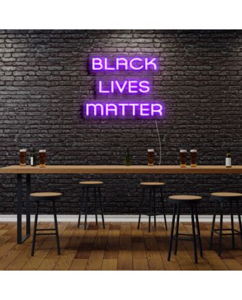 Black Lives Matter Neon Sign