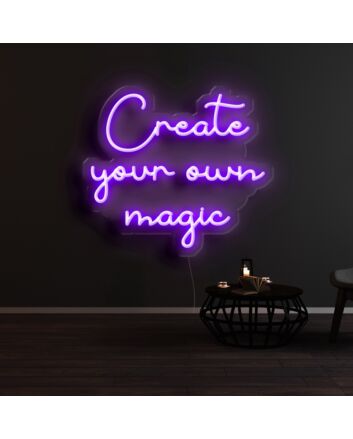 Create Your Own Magic Neon Sign