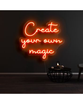 Create Your Own Magic Neon Sign