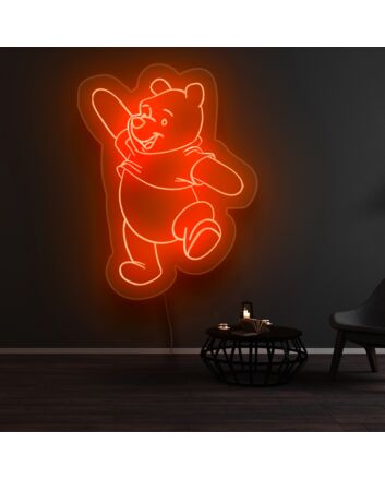 Winnie The Pooh Dancing Neon Sign