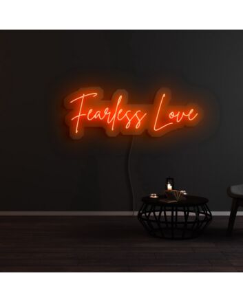 Fearless Girl Neon Sign