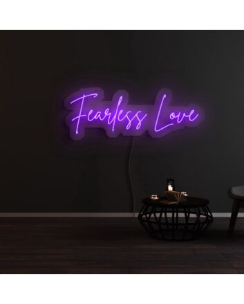 Fearless Girl Neon Sign