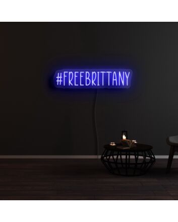 Free Brittany Neon Sign