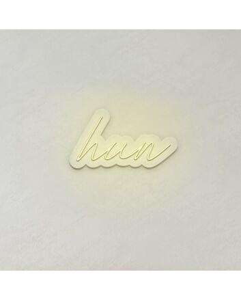 Hun LED Neon Sign