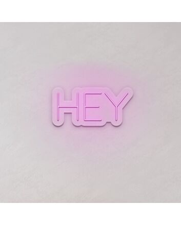 Hey LED Neon Sign