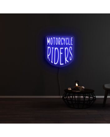 Motorcycle Riders Neon Sign