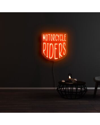 Motorcycle Riders Neon Sign