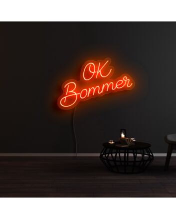 Ok Boomer Neon Sign