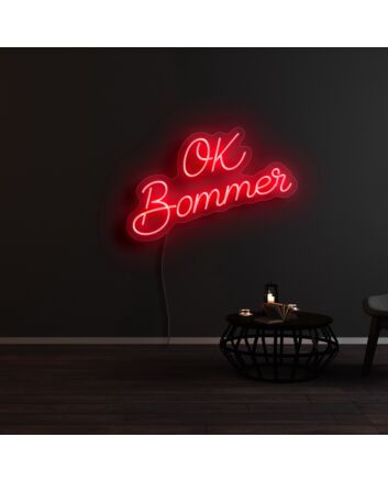 Ok Boomer Neon Sign