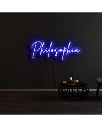 Philosophia Neon Sign