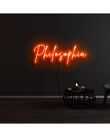 Philosophia Neon Sign