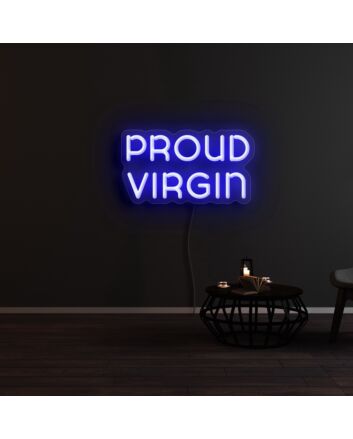 Proud Virgin Neon Sign