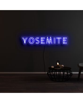 Yosemite Neon Sign