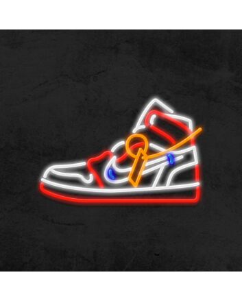 Aj1 The Ten V1 Neon Sign