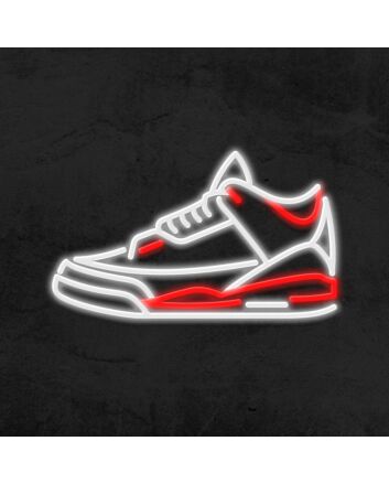 Aj3 Red Neon Sign