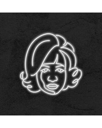 Aretha Franklin Neon Sign