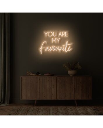 You Are My Favorite LED Neon Sign