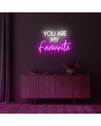 You Are My Favorite LED Neon Sign