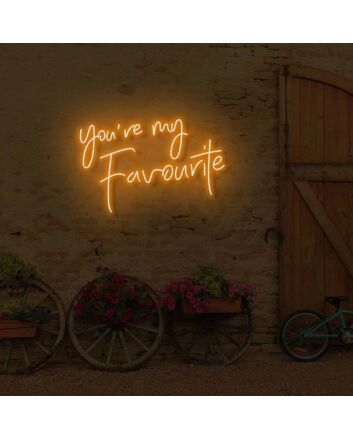You are my favorite LED neon sign