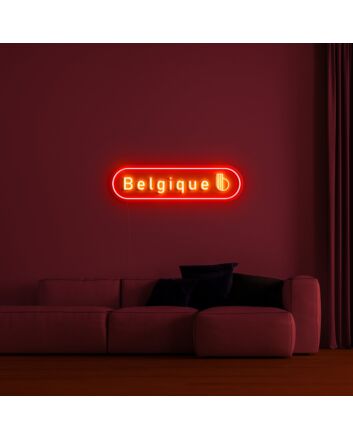 Belgique Neon Sign