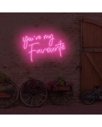 You are my favorite LED neon sign