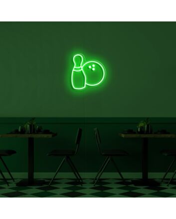 Bowling Neon Sign