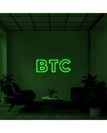 Btc Neon Sign