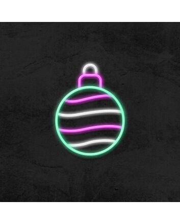 Christmas Ball Neon Sign