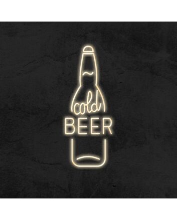 Cold Beer Neon Sign